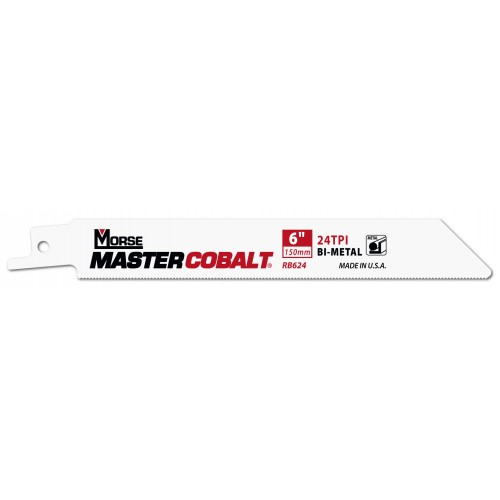 Morse Sierras de sable para metal MASTER COBALT 6" 035 24T 5PK