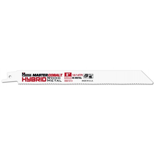 Morse Sierras de sable para metal MASTER COBALT Hybrid 8" 035 10/14 5PK