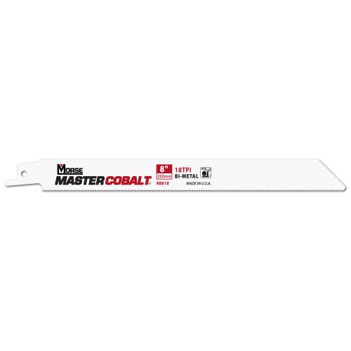 Morse Sierras de sable para metal MASTER COBALT 8" 035 18T 5PK