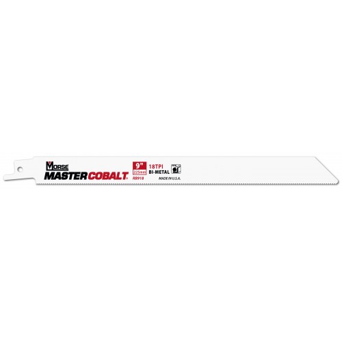 Morse Sierras de sable para metal MASTER COBALT 9" 035 18T 5PK