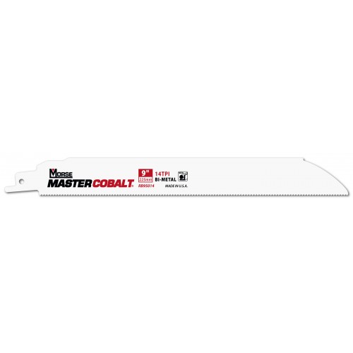 Morse Sierras de sable para metal MASTER COBALT 9" 050 14T 5PK