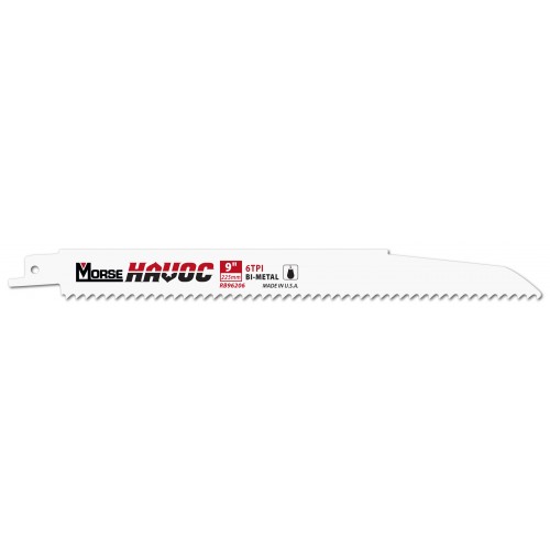 Morse Sierras de sable HAVOC 9 062 6TPI 3PK