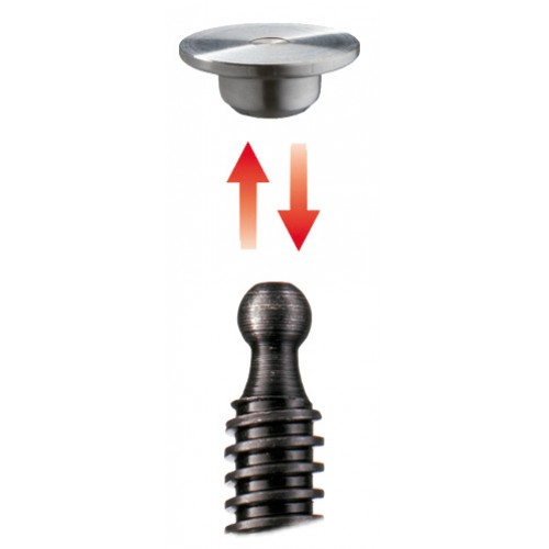 Bessey Tornillo de apriete con mordazas de fundición TGK-K 500 mm