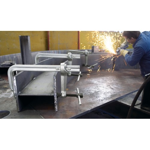 Bessey Tornillo de apriete de acero forjado de alta potencia STBS 300 mm