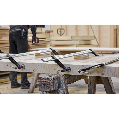 Bessey Tornillo de apriete con mordazas de fundición TGK-K 500 mm