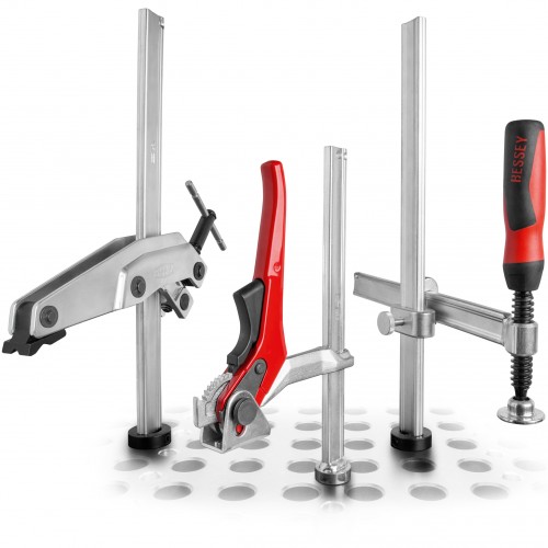 Bessey Mordaza alcance variable para bancos y mesas de soldadura TWV16-20-15K