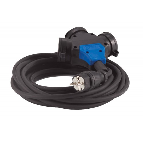 Hedi Cable de goma de neopreno con cabezal suspendido IP44 - H07RN-F 10 m