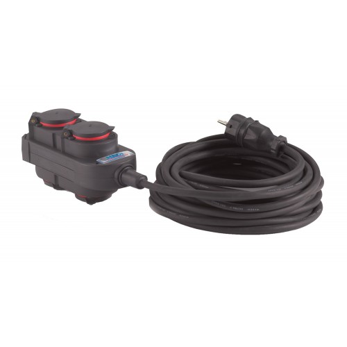 Hedi Cable de goma de neopreno con cabezal suspendido IP44 - H07RN-F 10 m