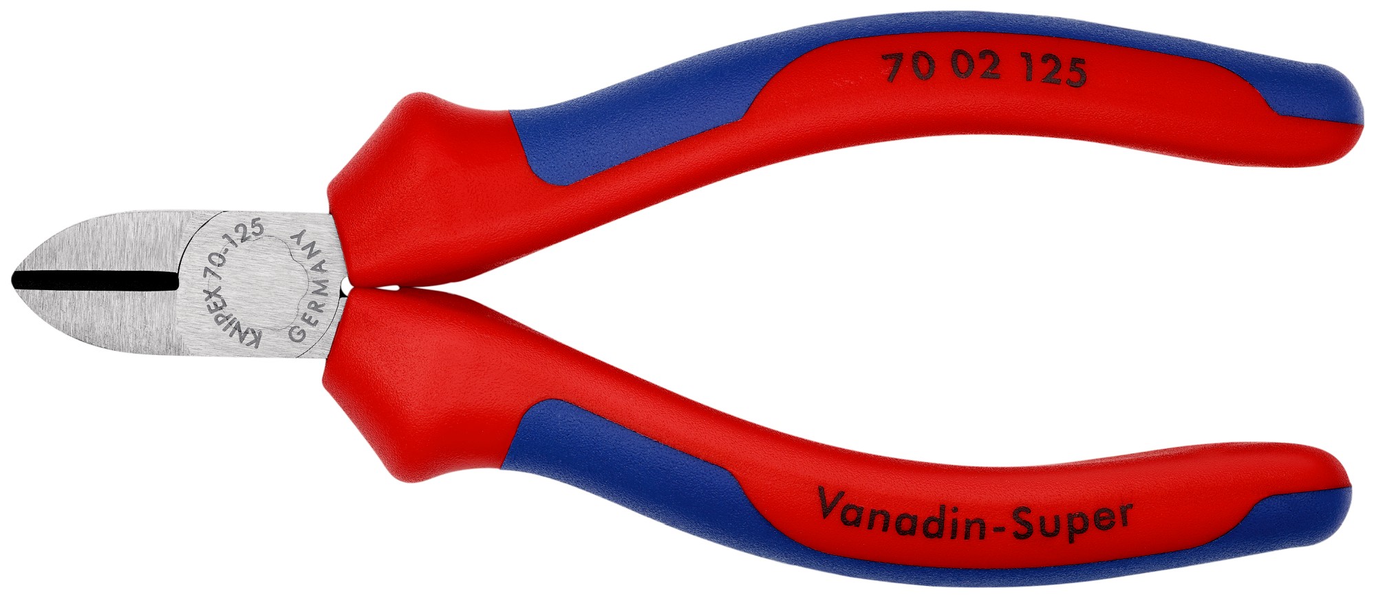 Knipex Alicate de corte diagonal con mangos bicomponentes 125 mm