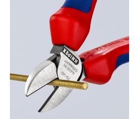 Knipex Alicate de corte diagonal con mangos bicomponentes