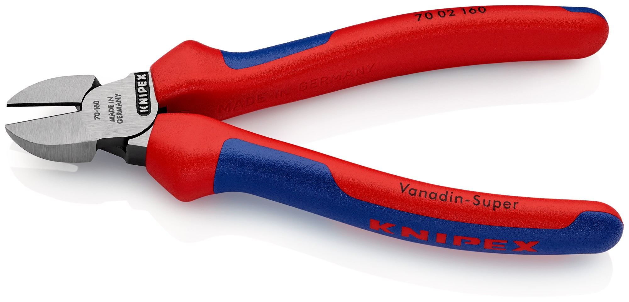 Knipex Alicate de corte diagonal con mangos bicomponentes 160 mm