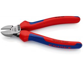 Knipex Alicate de corte diagonal con mangos bicomponentes 160 mm