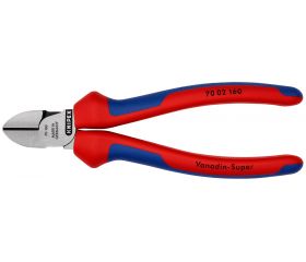 Knipex Alicate de corte diagonal con mangos bicomponentes 160 mm