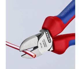 Knipex Alicate de corte diagonal con mangos bicomponentes
