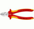 Knipex Alicate de corte diagonal con mangos bicomponentes aislados 160 mm