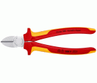 Knipex Alicate de corte diagonal con mangos bicomponentes aislados 180 mm