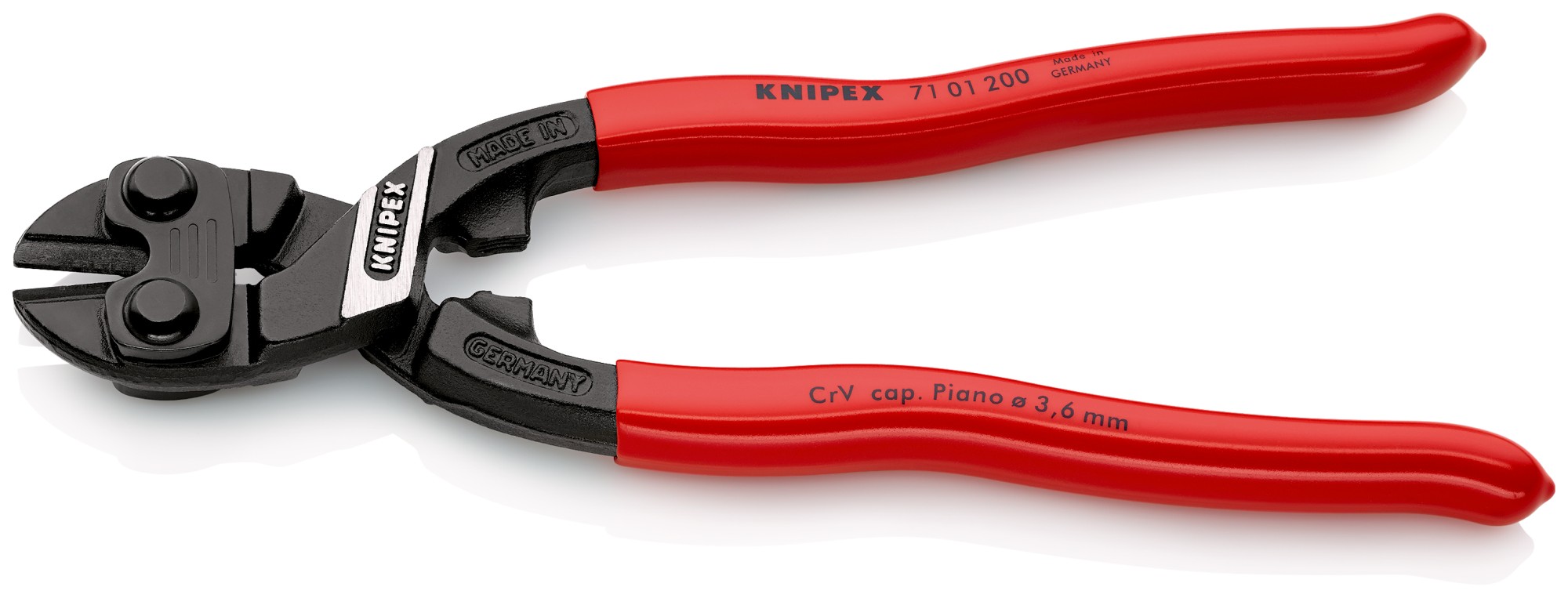 Knipex Cortante articulado Cobolt® -  con mangos recubiertos de plástico 200 mm