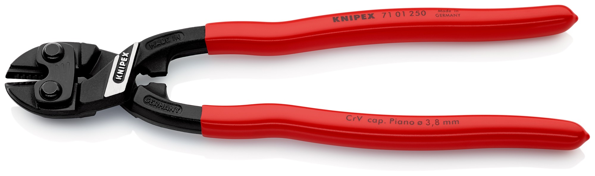 Knipex Cortante articulado Cobolt® -  con mangos recubiertos de plástico 250 mm