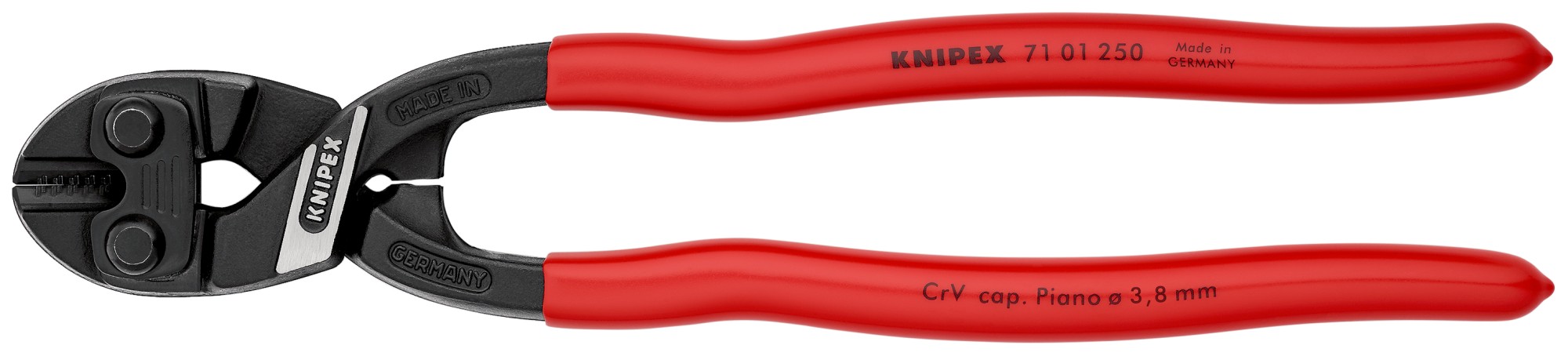 Knipex Cortante articulado Cobolt® -  con mangos recubiertos de plástico 250 mm