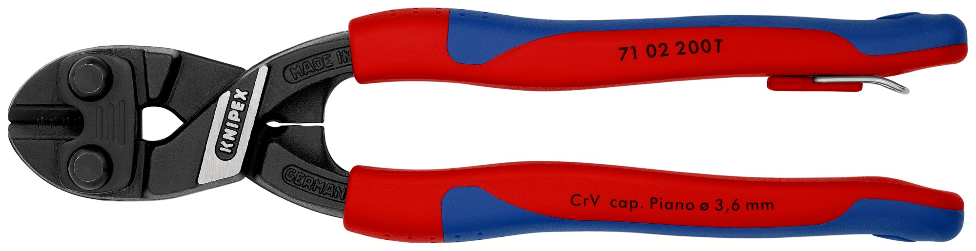 Knipex Cortante articulado COBOLT® anticaída 200 mm