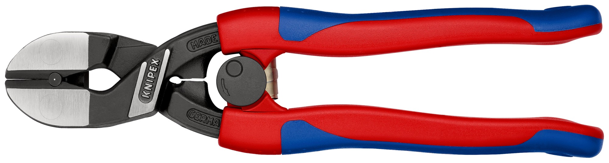Knipex Cortante articulado Cobolt® con muelle (bocas a 20º) - con mangos bicomponentes 200 mm