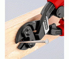 Knipex Cortante articulado Cobolt® con muelle (bocas a 20º) - con mangos bicomponentes 200 mm