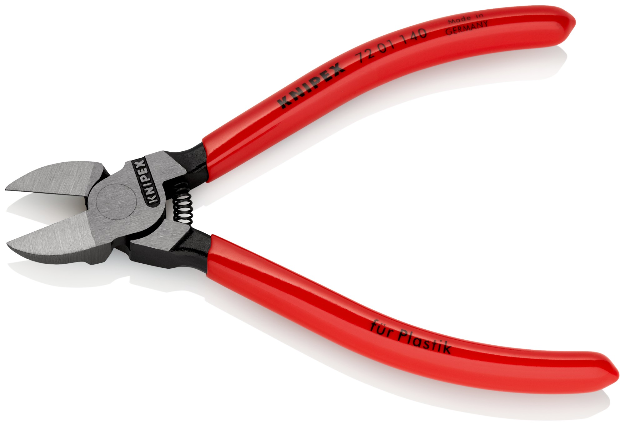 Knipex Alicate de corte diagonal para plástico 140 mm