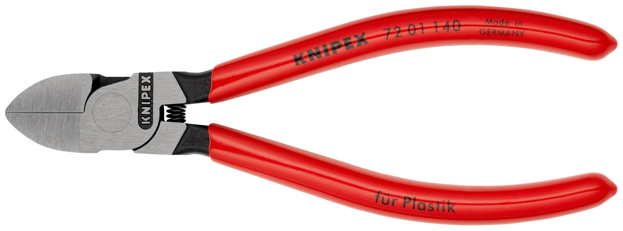 Knipex Alicate de corte diagonal para plástico 140 mm