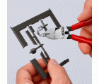 Knipex Alicate de corte diagonal para plástico