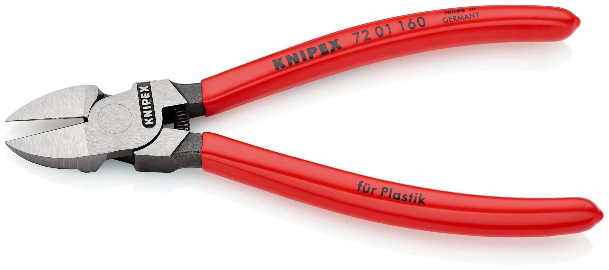 Knipex Alicate de corte diagonal para plástico 160 mm