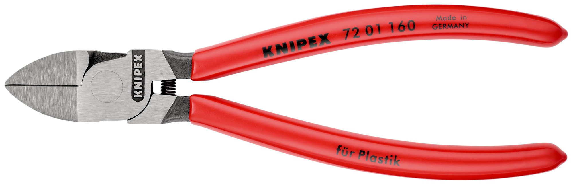 Knipex Alicate de corte diagonal para plástico 160 mm