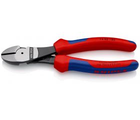Knipex Alicate de corte diagonal de fuerza con mangos bicomponentes 180 mm