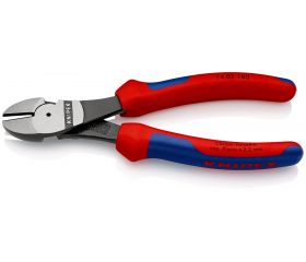 Knipex Alicate de corte diagonal de fuerza con mangos bicomponentes 180 mm