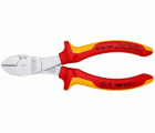 Knipex Alicate de corte diagonal de fuerza con mangos bicomponentes aislados 160 mm