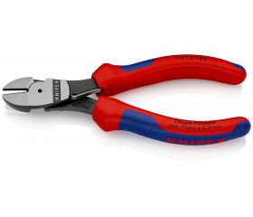 Knipex Alicate de corte diagonal de fuerza con muelle 160 mm