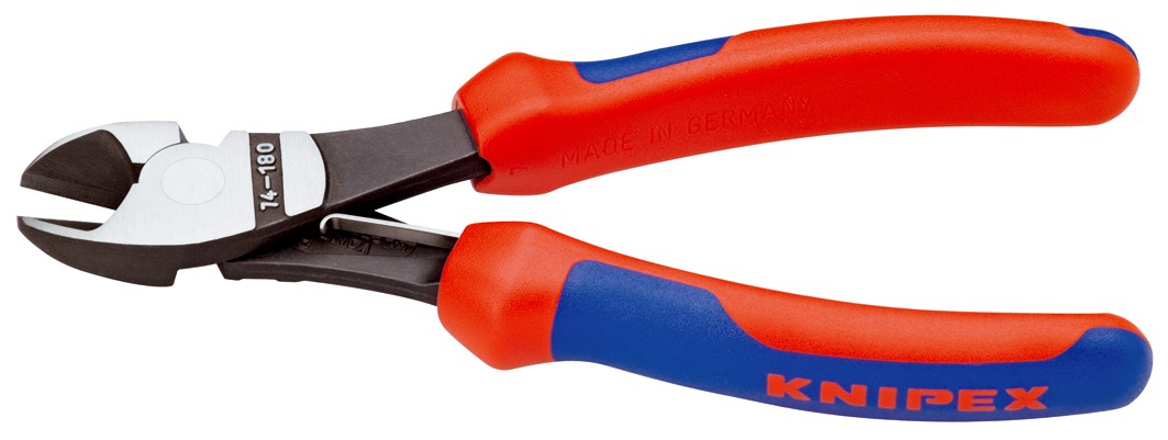 Knipex Alicate de corte diagonal de fuerza con muelle 160 mm