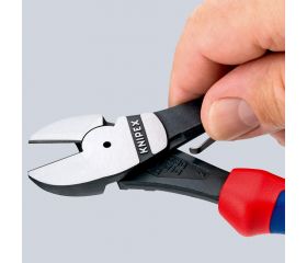 Knipex Alicate de corte diagonal de fuerza con muelle 160 mm