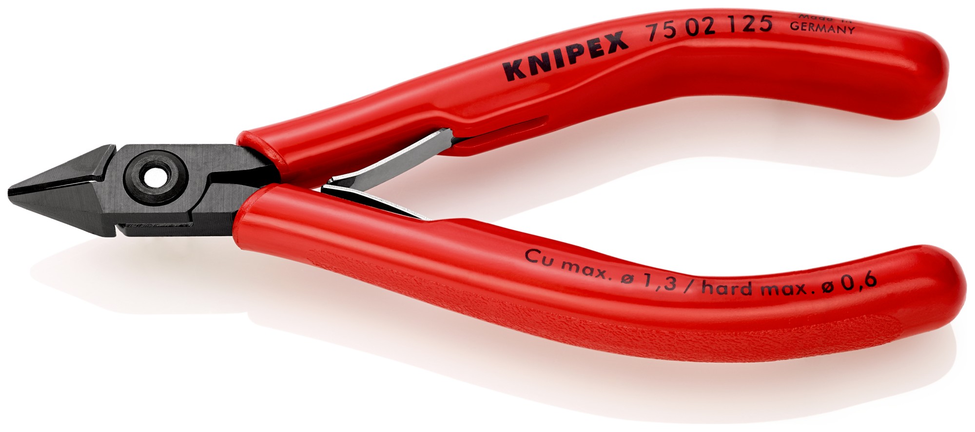 Knipex Alicate de corte diagonal para electrónica 125 mm