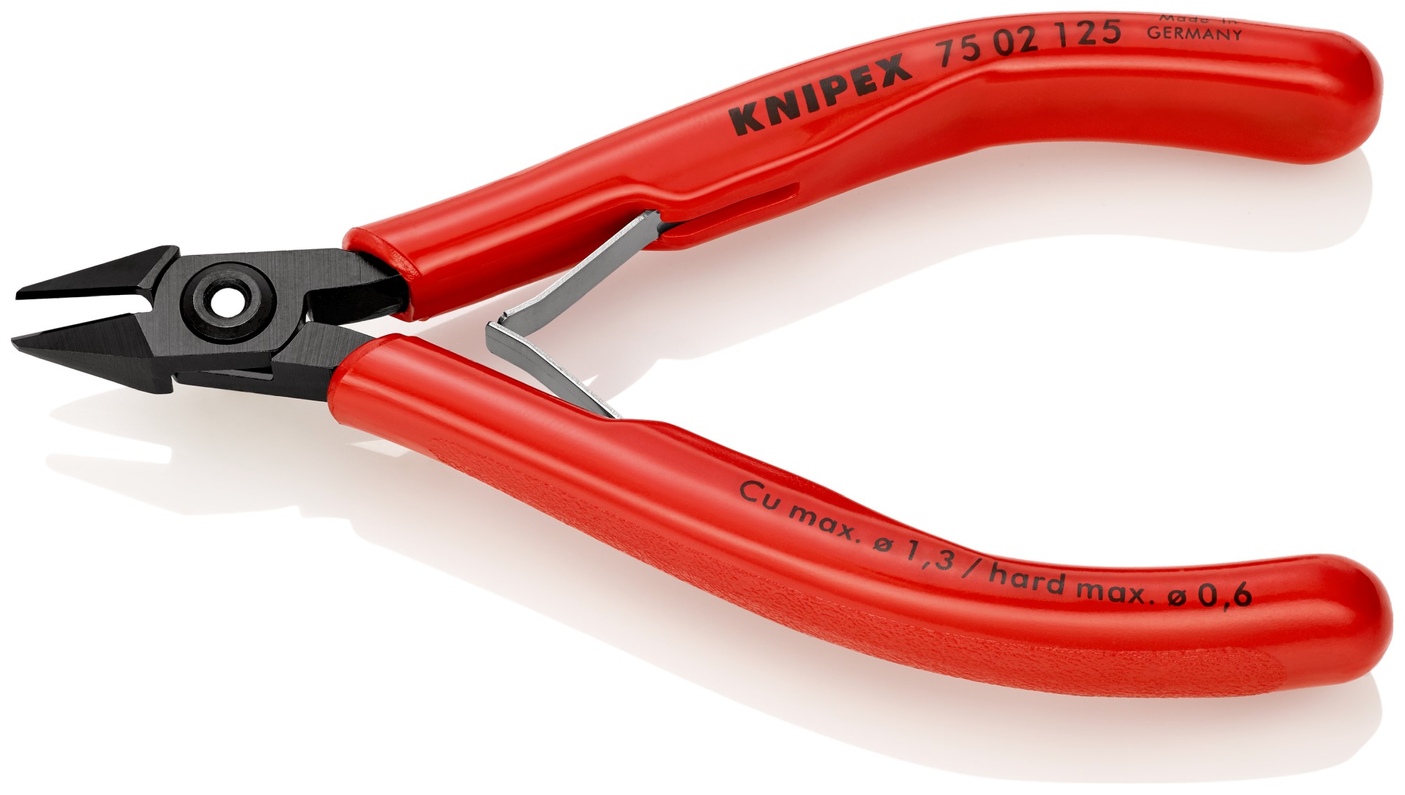 Knipex Alicate de corte diagonal para electrónica 125 mm