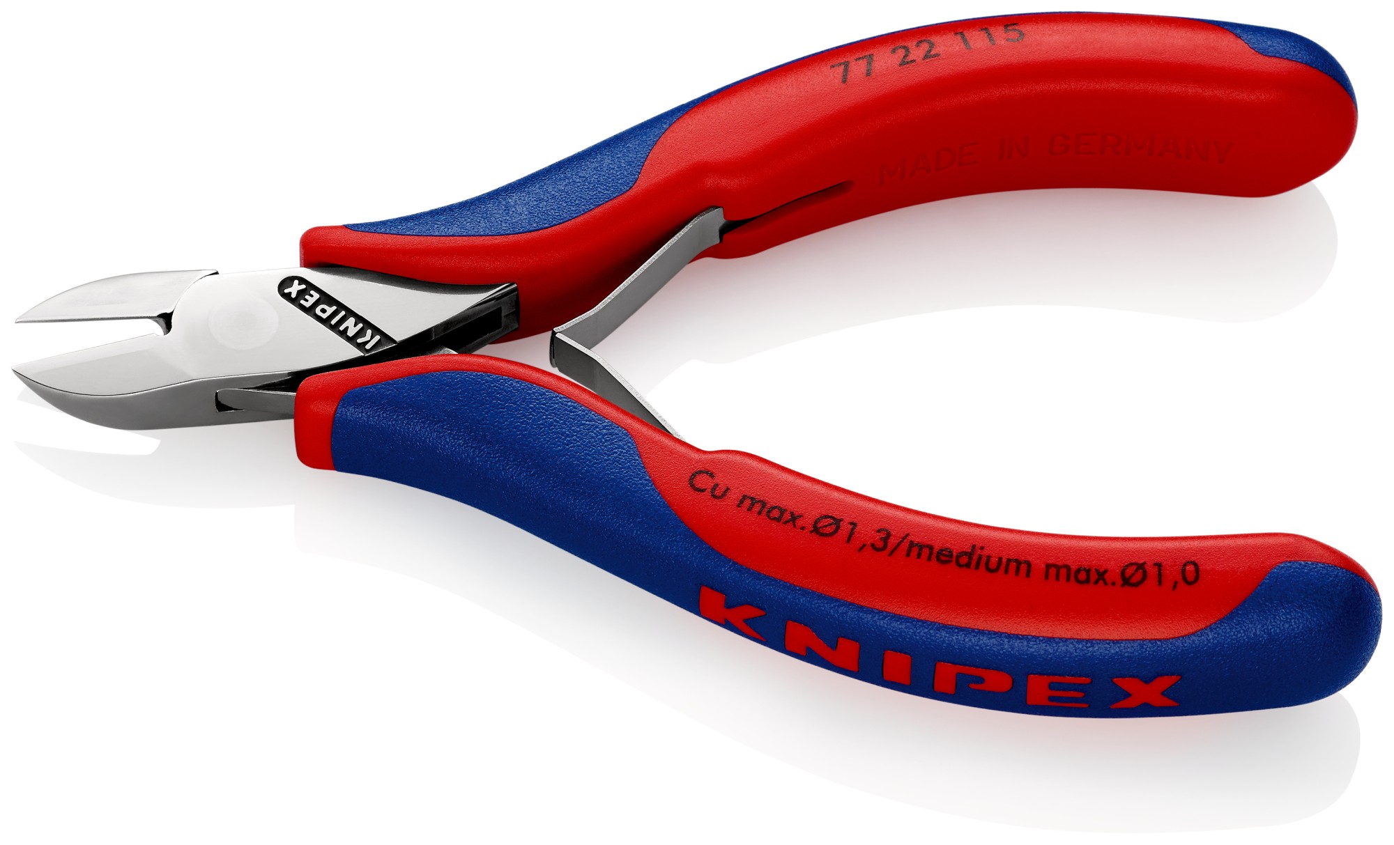Knipex Alicate de corte diagonal para electrónica 115 mm