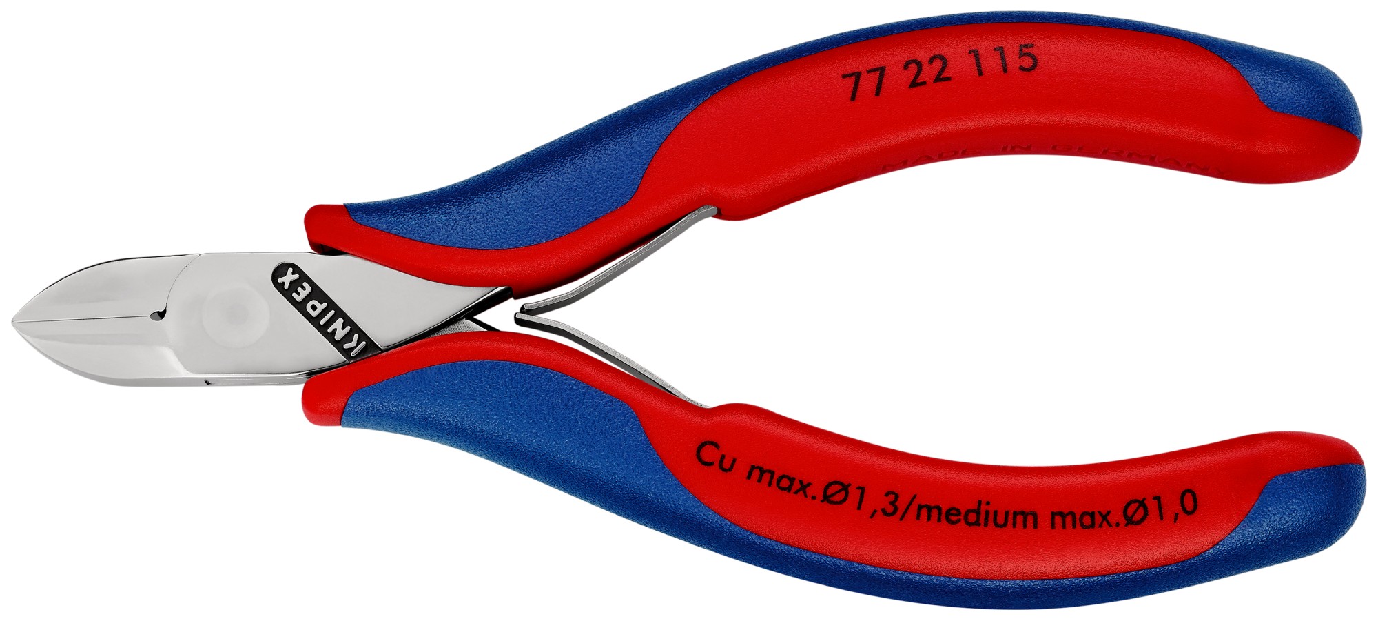 Knipex Alicate de corte diagonal para electrónica 115 mm