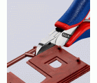 Knipex Alicate de corte diagonal para electrónica 115 mm