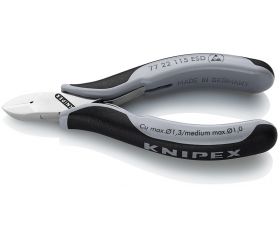 Knipex Alicate de corte diagonal para electrónica ESD