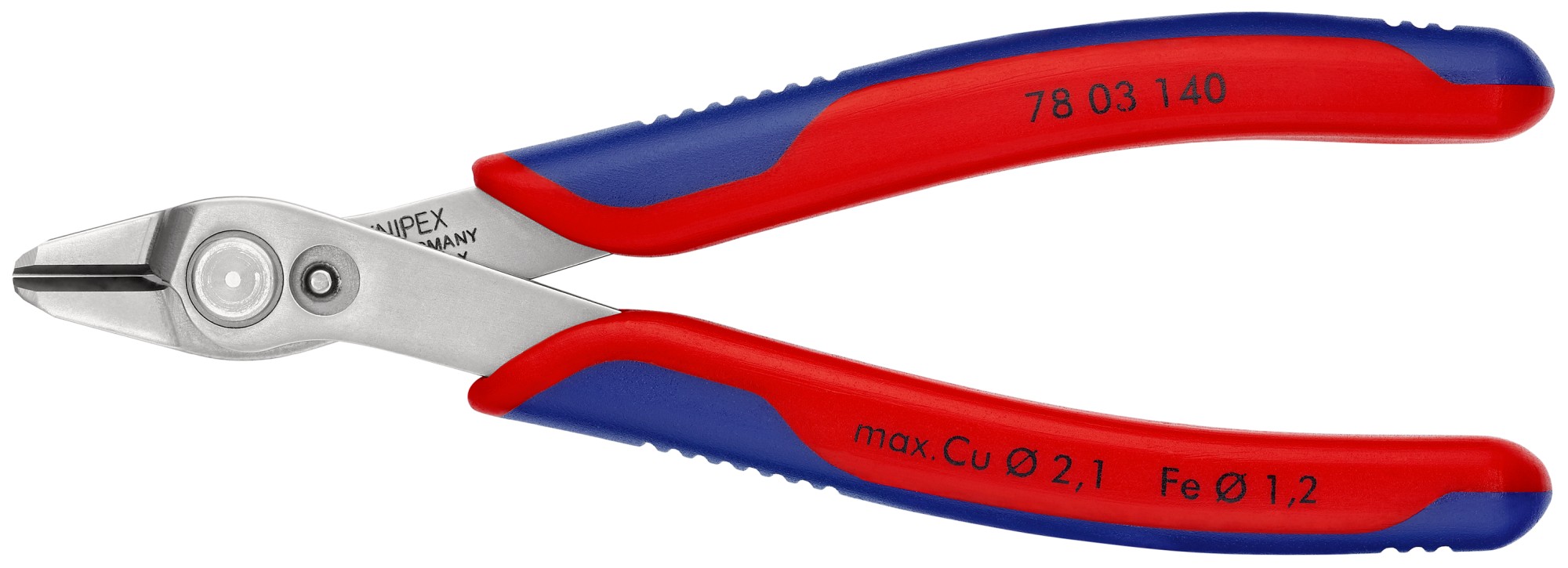 Knipex Alicate de corte para electrónica Super Knips 140 mm