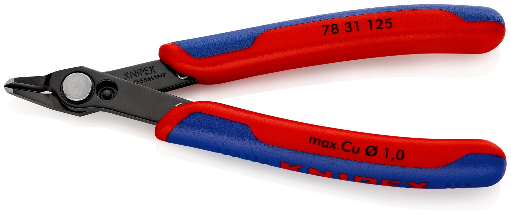 Knipex Alicate de corte para electrónica Super Knips (cabeza estrecha) 125 mm
