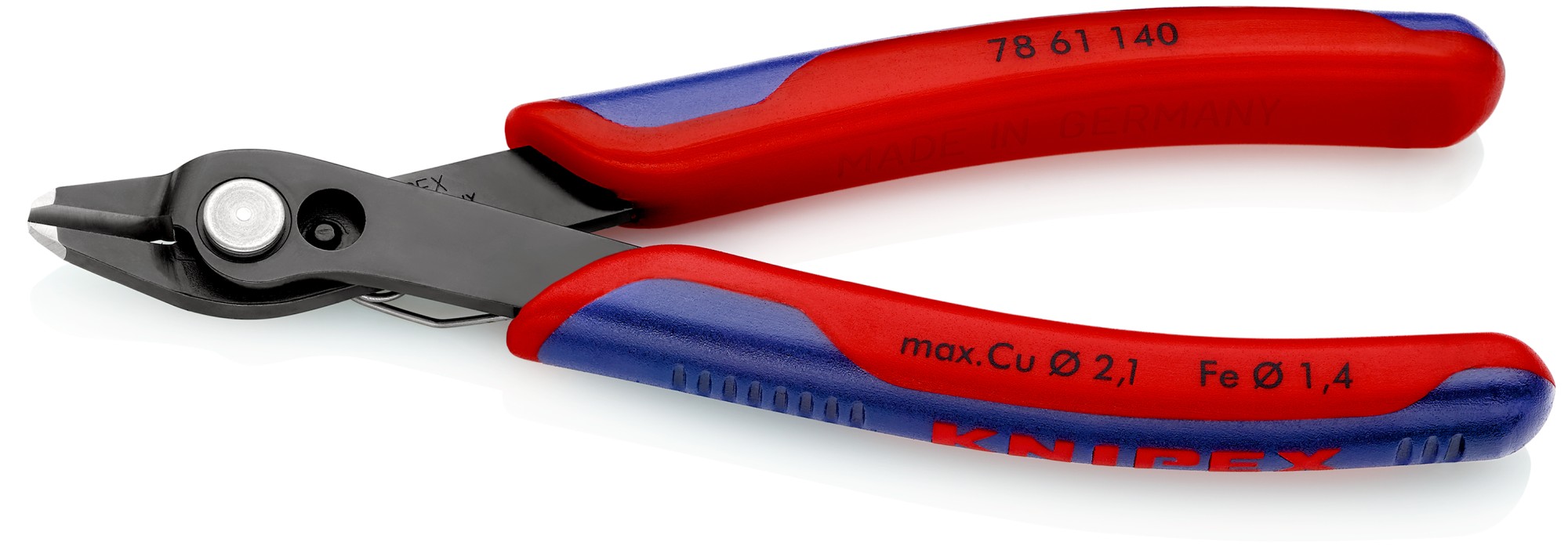 Knipex Alicate de corte para electrónica Super Knips 140 mm