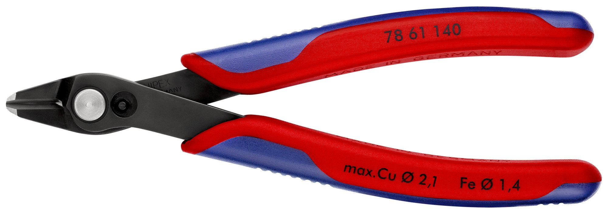 Knipex Alicate de corte para electrónica Super Knips 140 mm