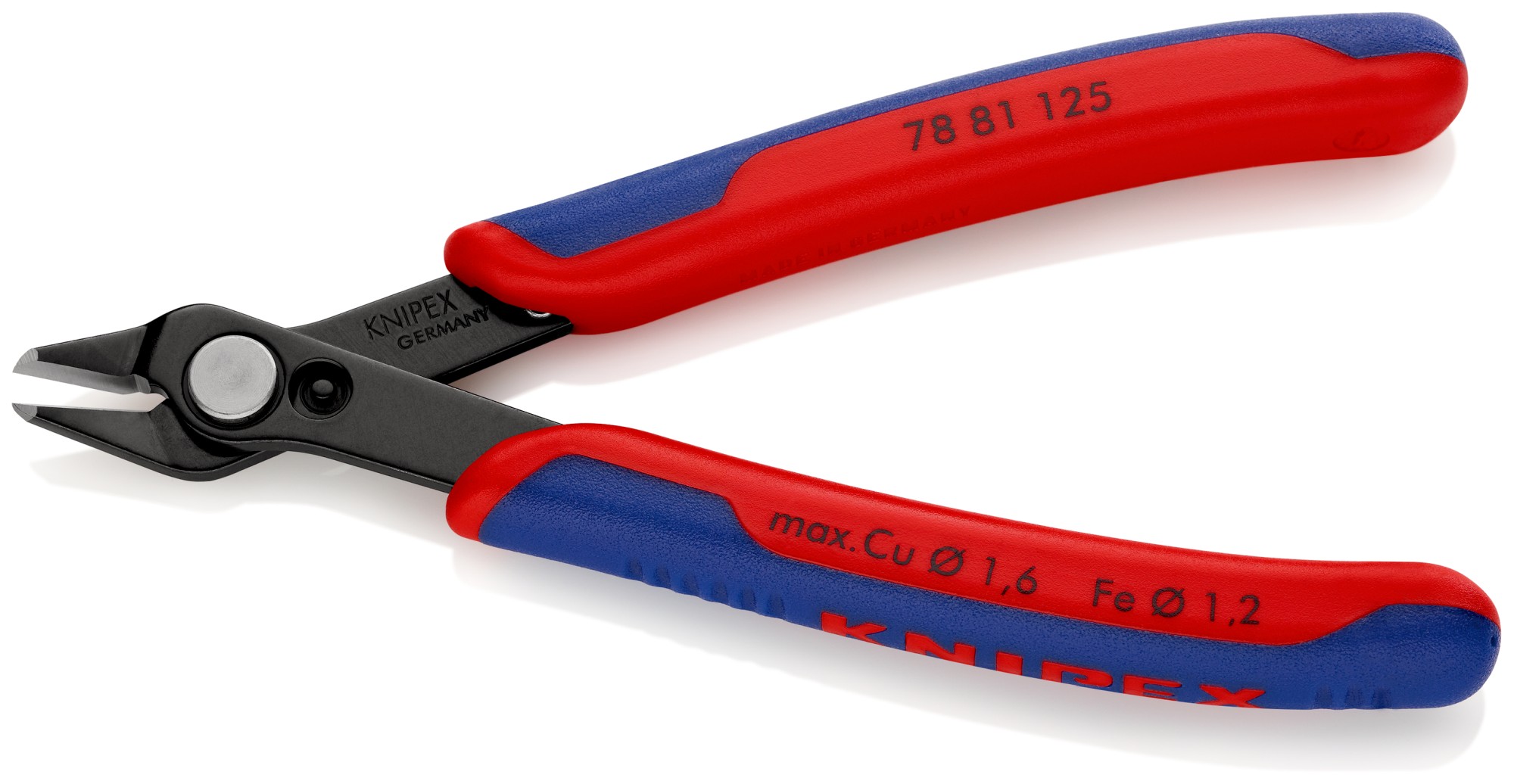Knipex Alicate de corte para electrónica Super Knips - con bisel 125 mm