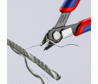 Knipex Alicate de corte para electrónica Super Knips - con bisel 125 mm