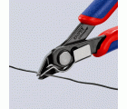 Knipex Alicate de corte para electrónica Super Knips - con bisel 125 mm